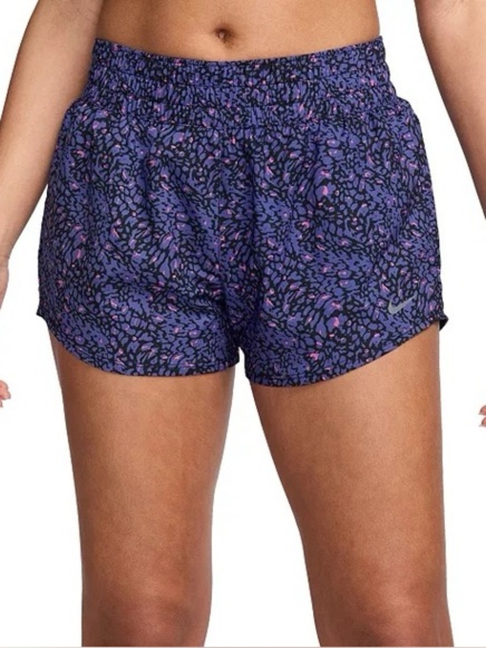 Nike One Dri-FIT Mid-Rise 3" Brief-Lined Shorts